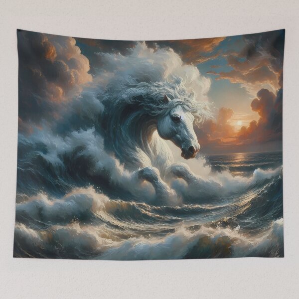 Item preview, Tidal horse designed and sold by Vibranta Studio.