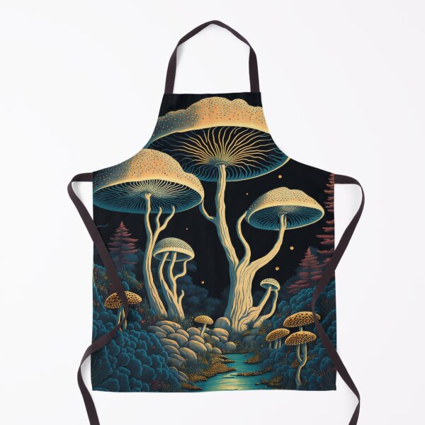 Item preview, Magic Mushrooms designed and sold by patternshoprad.