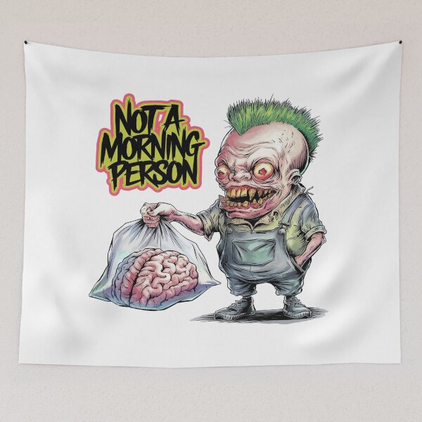Item preview, Brain Bagged: A Horror Wake-Up Call designed and sold by benjyjump.