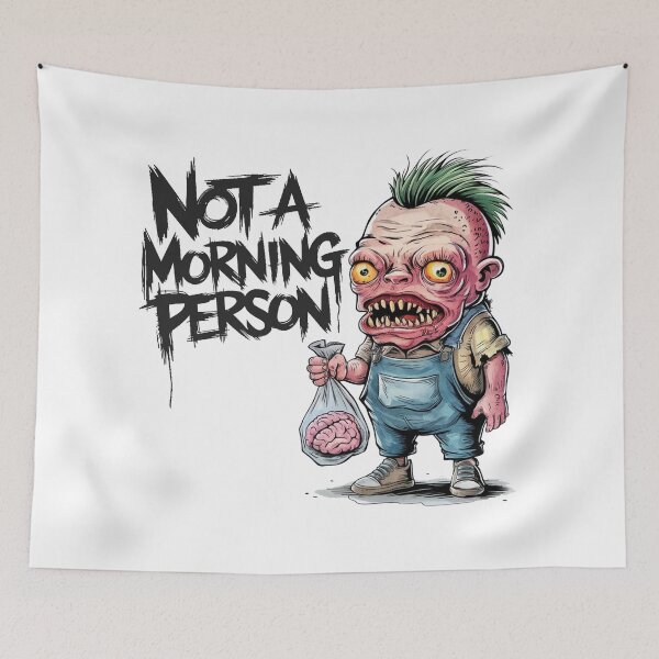 Item preview, Morning Terror: The Not-Morning Person designed and sold by benjyjump.