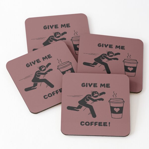 Item preview, Give Me Coffee! Funny Coffee Graphic designed and sold by CoolCrap-.