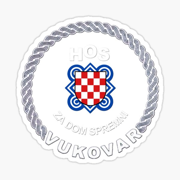 Item preview, HOS VUKOVAR BLACK ARMY designed and sold by PATRIOT HR SHOP.