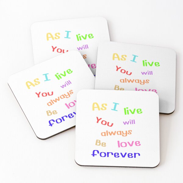 Item preview, As I live,you will always be love forever. designed and sold by Zonammy.