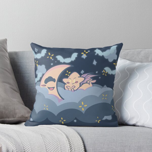 Item preview, Midnight Snuggles: Bat Star and Moon Dreaming designed and sold by CelestialDoodlz.