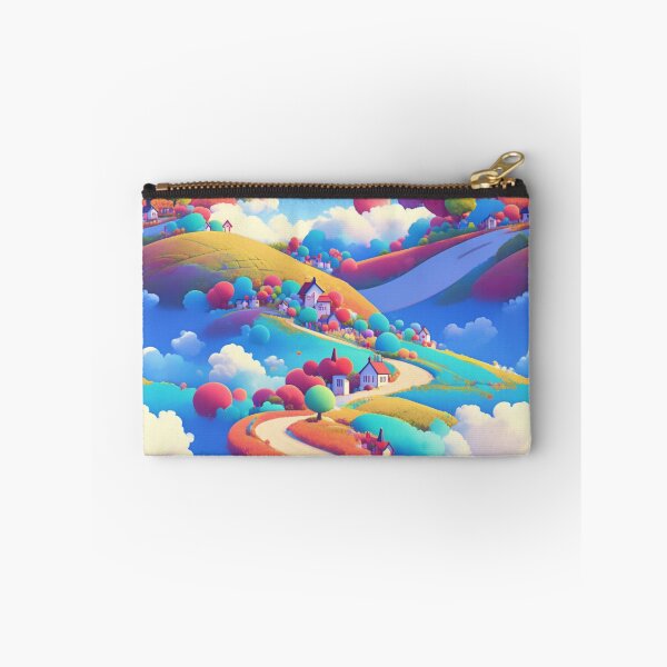 Item preview, Road on a hill, colorful, pattern designed and sold by mind-coloring.