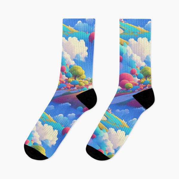Item preview, Road on a hill, colorful, pattern designed and sold by mind-coloring.