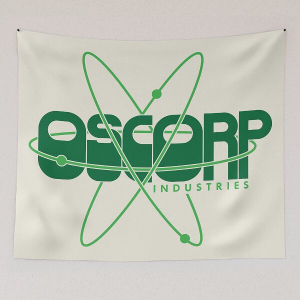 Item preview, Retro Oscorp Logo designed and sold by JungleBri.