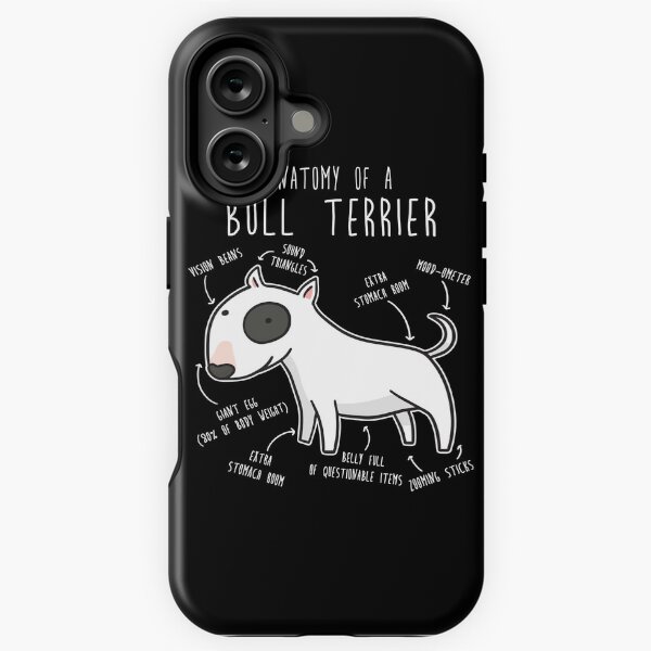 Item preview, Bull Terrier Dog Anatomy designed and sold by Clara Hollins.