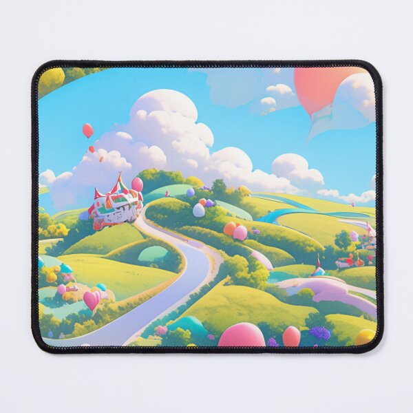 Item preview, Road on a hill, colorful, pattern designed and sold by mind-coloring.