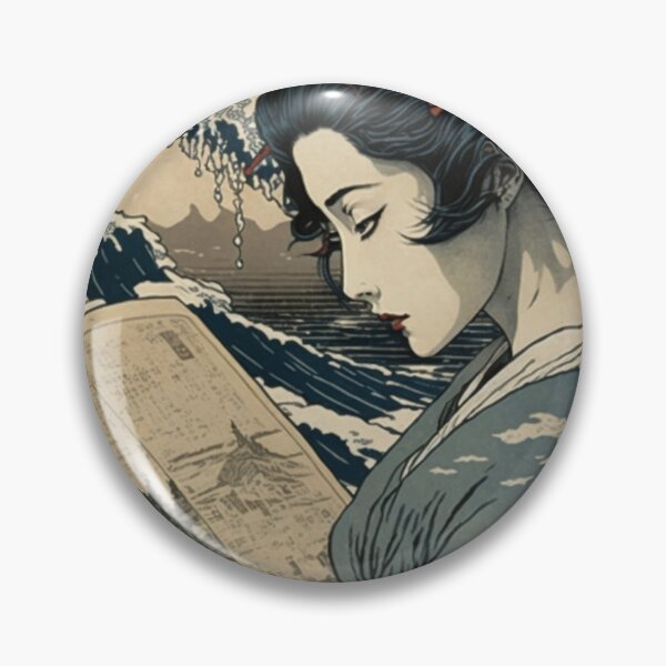 Item preview, Reading Geisha designed and sold by patternshoprad.