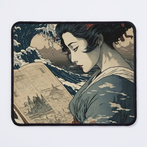 Item preview, Reading Geisha designed and sold by patternshoprad.