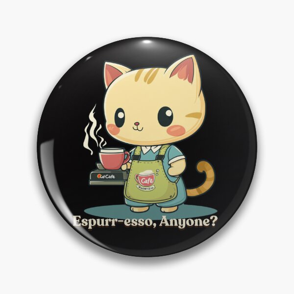 Item preview, Espurr-esso, Anyone? designed and sold by goldzilla.studio.