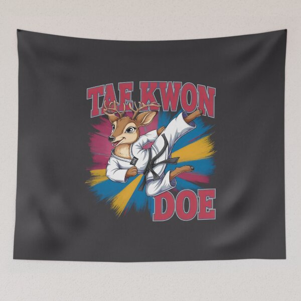 Item preview, The deer's Taekwondo prowess  designed and sold by Firas Aljazzar.