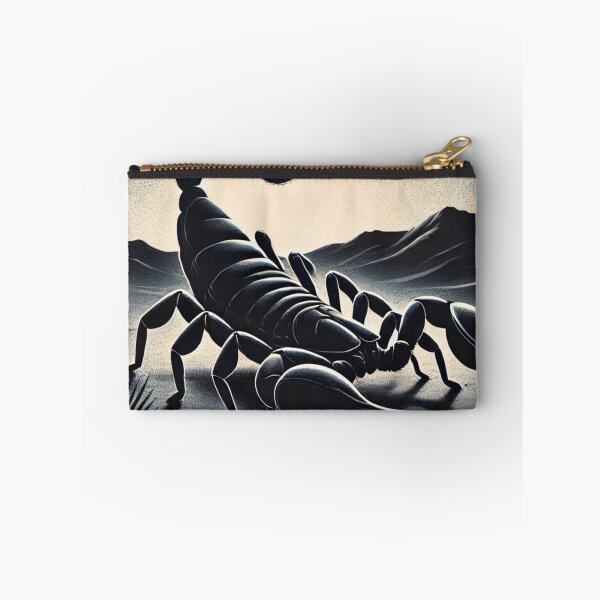 Item preview, Black Scorpion at Night | Atmospheric Desert  designed and sold by NocturnalNook.