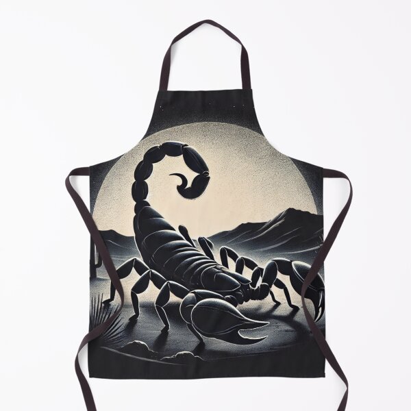 Item preview, Black Scorpion at Night | Atmospheric Desert  designed and sold by NocturnalNook.
