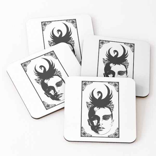 Item preview, Black Swan film Nina Art Nouveau black designed and sold by LapinMagnetik.