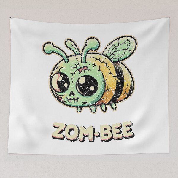 Item preview, ZomBee Creepy Cartoon designed and sold by Arfurneauxt.