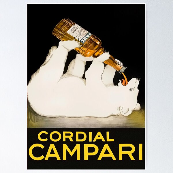 Item preview, Bear Drink Campari designed and sold by hisole j.