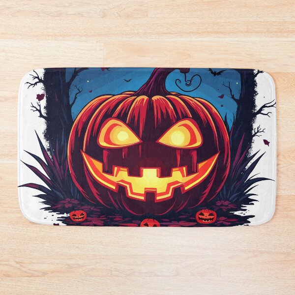 Item preview, Happy Halloween Glowing Pumpkin Jack-o’-Lantern designed and sold by Quirky Shirts.