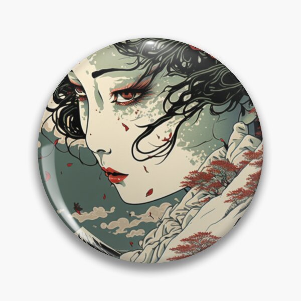 Item preview, Snow Geisha designed and sold by patternshoprad.