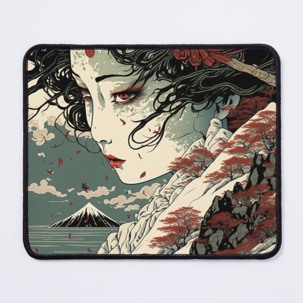 Item preview, Snow Geisha designed and sold by patternshoprad.