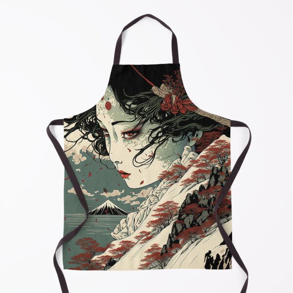 Item preview, Snow Geisha designed and sold by patternshoprad.