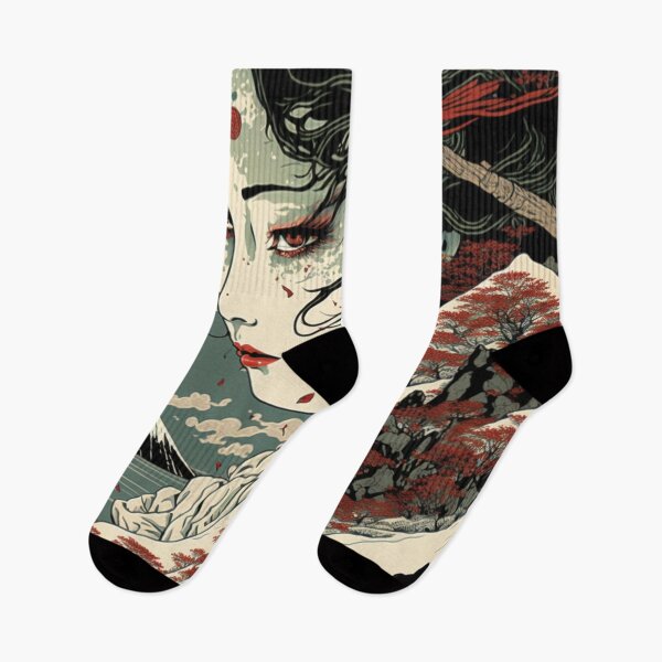 Item preview, Snow Geisha designed and sold by patternshoprad.