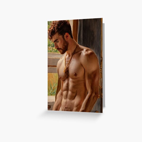Item preview, Young man at the window designed and sold by Nudeisgreat.