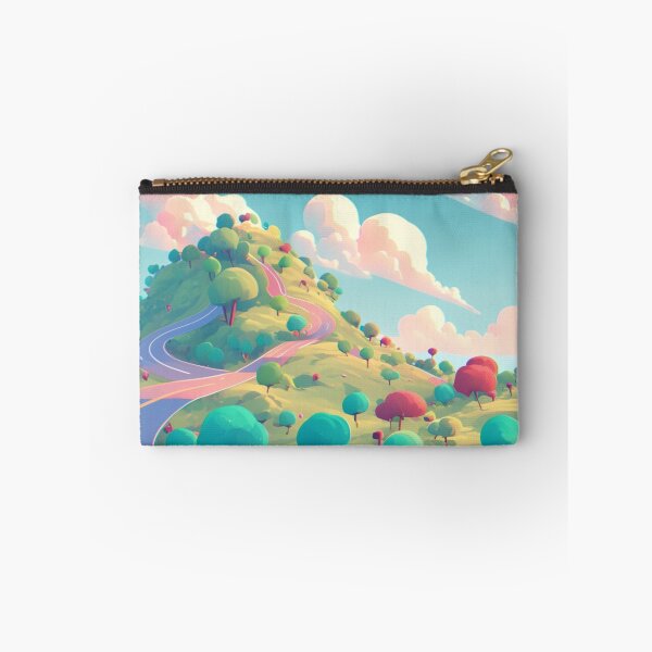 Item preview, Road on a hill, colorful, pattern designed and sold by mind-coloring.