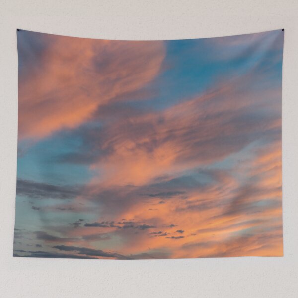 Item preview, Heavenly Plumes in Rich Colors Cloudscape designed and sold by Georgia Mizuleva.