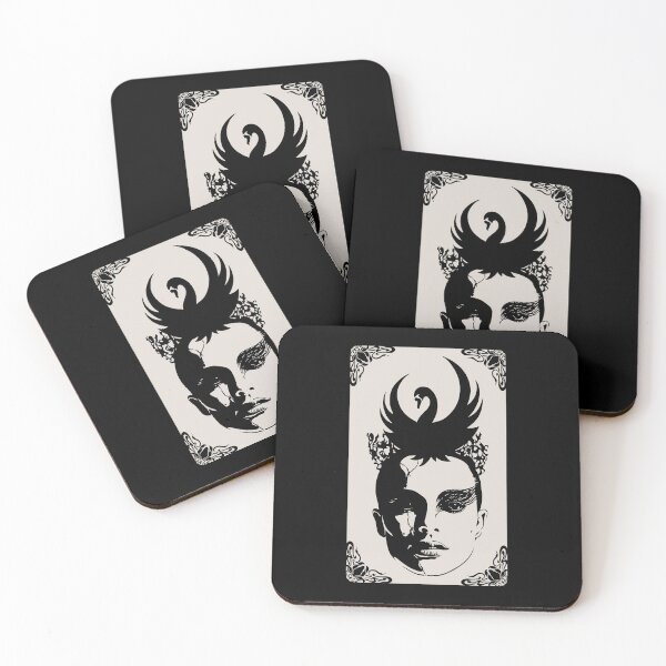Item preview, Black Swan film Nina Art Nouveau white designed and sold by LapinMagnetik.