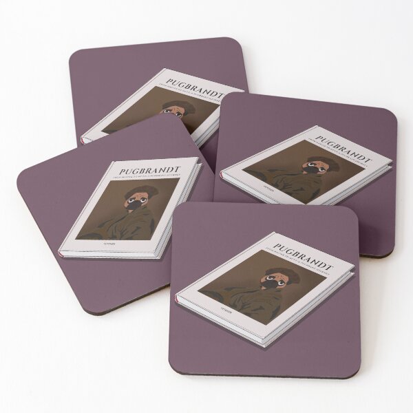 Item preview, Pugbrandt Art Book Parody - Rembrandt’s Self-Portrait as a Pug! designed and sold by FinePugArts.