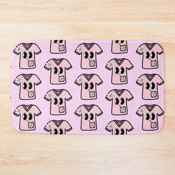 Artikelvorschau, Retro Krankenschwester rosa und blau / Krankenschwester Shirt / Daisy entworfen und verkauft von MrsCreative1.