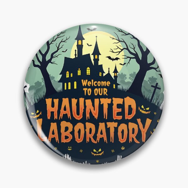 Item preview, Welcome to Our Haunted Laboratory Halloween designed and sold by Quirky Shirts.