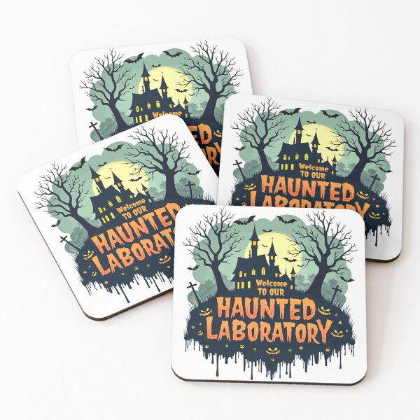 Item preview, Welcome to Our Haunted Laboratory Halloween designed and sold by Quirky Shirts.