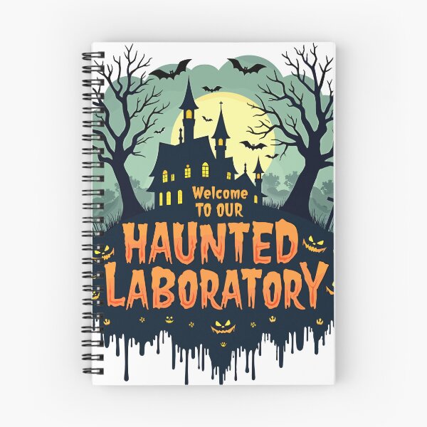 Item preview, Welcome to Our Haunted Laboratory Halloween designed and sold by Quirky Shirts.