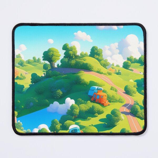 Item preview, Road on a hill, colorful, pattern designed and sold by mind-coloring.
