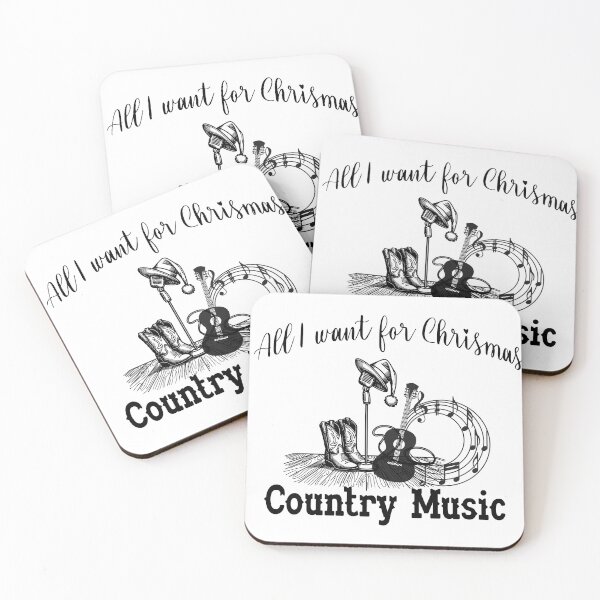 Item preview, All I want for Christmas is Country Music designed and sold by WildHeart07.