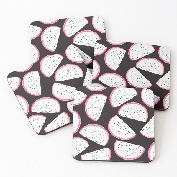Item preview, Dragonfruit slices, Black version designed and sold by Alex  Blud.