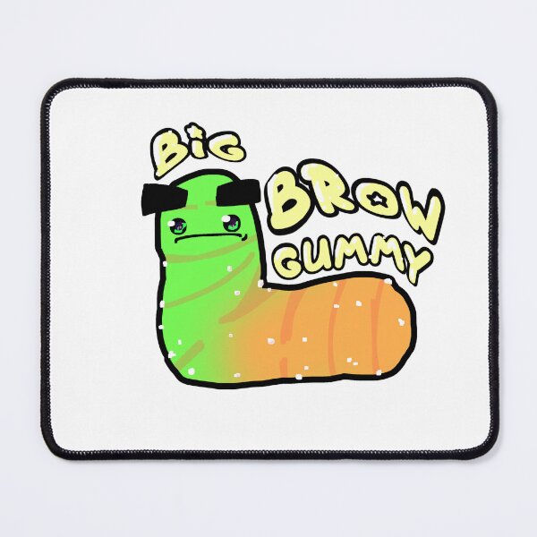Item preview, Big eyebrow worm designed and sold by spaceysparklez.