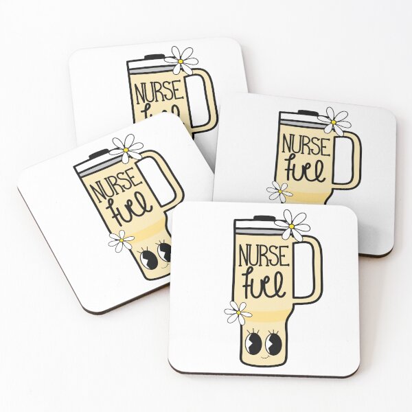 Artikelvorschau, Retro Krankenschwester / Krankenschwester Kraftstoff / Kaffee / Daisy entworfen und verkauft von MrsCreative1.