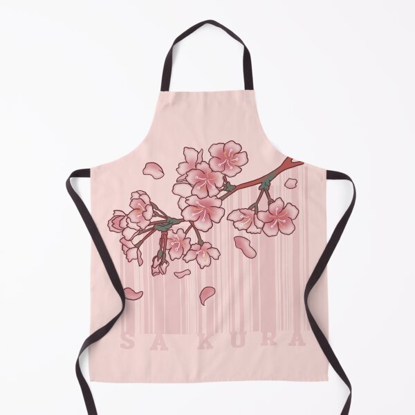 Item preview, Falling Sakura Cherry Blossom Barcode designed and sold by BGMeYou.
