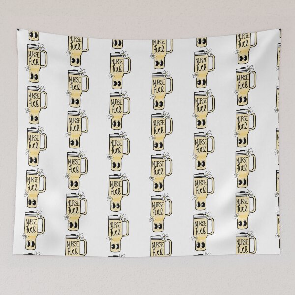 Artikelvorschau, Retro Krankenschwester / Krankenschwester Kraftstoff / Kaffee / Daisy entworfen und verkauft von MrsCreative1.