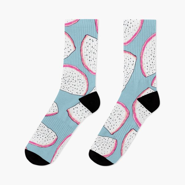 Item preview, Dragonfruit slices, Light blue version designed and sold by Alex  Blud.