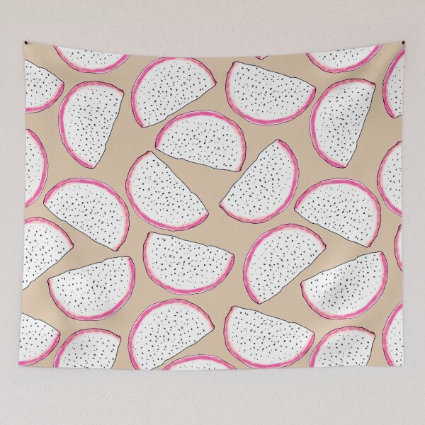 Item preview, Dragonfruit slices, Beige version designed and sold by Alex  Blud.