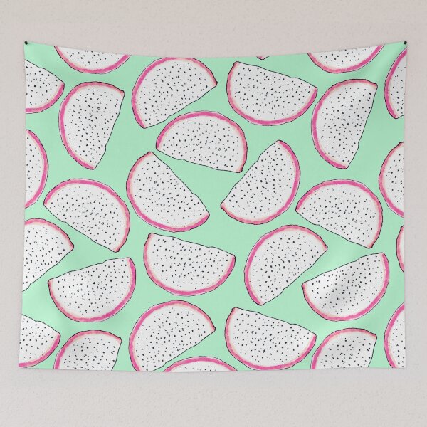 Item preview, Dragonfruit slices, Light green version designed and sold by Alex  Blud.
