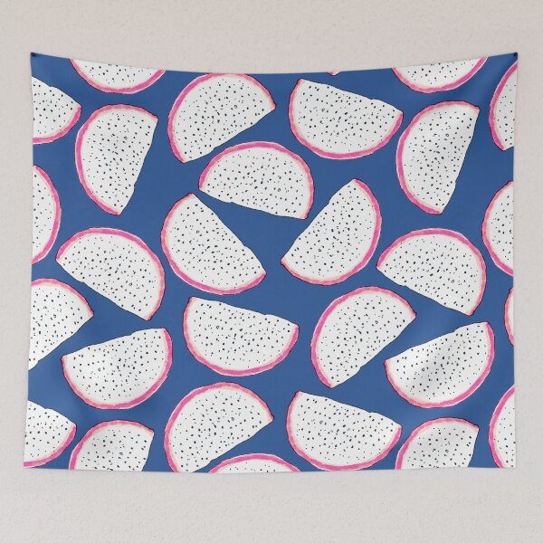 Item preview, Dragonfruit slices, Blue version designed and sold by Alex  Blud.