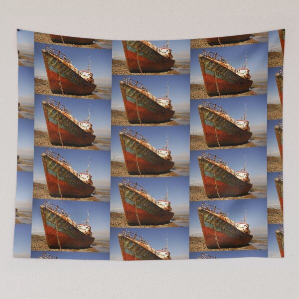 Item preview, Rusting Hulk at Rampside, Cumbria.  designed and sold by Billlee.