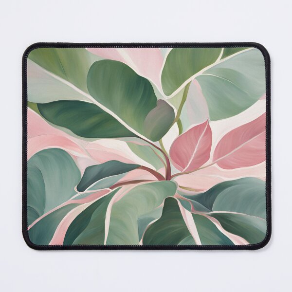 Item preview, Rubber Plant In multi Pastel Colors. designed and sold by DotisDreams.