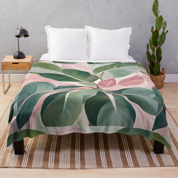 Item preview, Rubber Plant In multi Pastel Colors. designed and sold by DotisDreams.